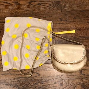 Gold Crossbody Bag